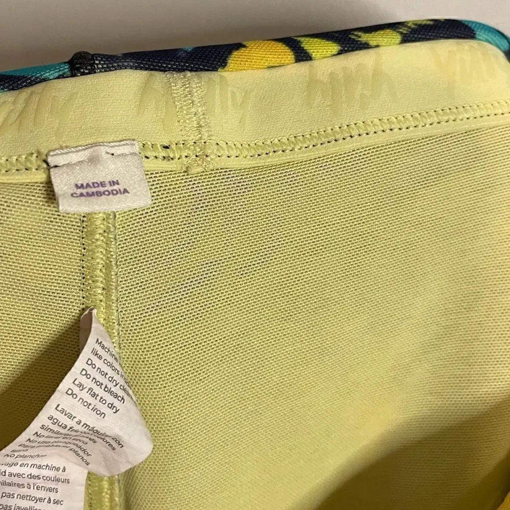 Yitty by Lizzo Mesh Me Smoothing High Waist Legging in Bright Ass Blue Buttafly
